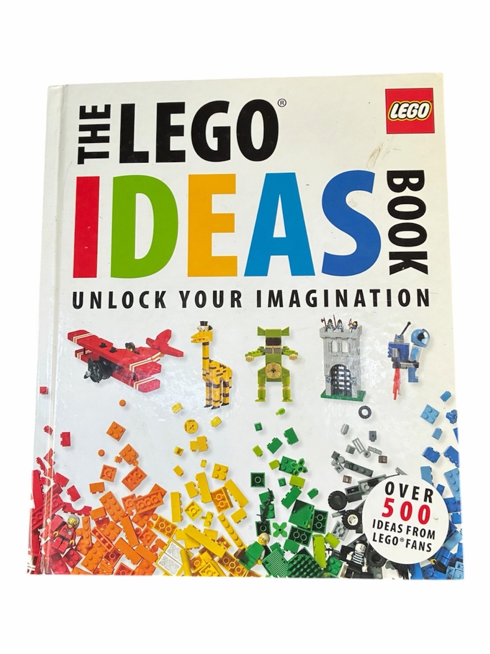 Lego Ideas Book - White with Red, Green, Yellow, Blue Accents